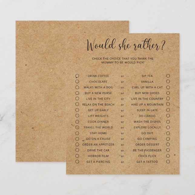 Craft skulle hon hellre ha minimalistiskt babylåds (Fram/baksida)