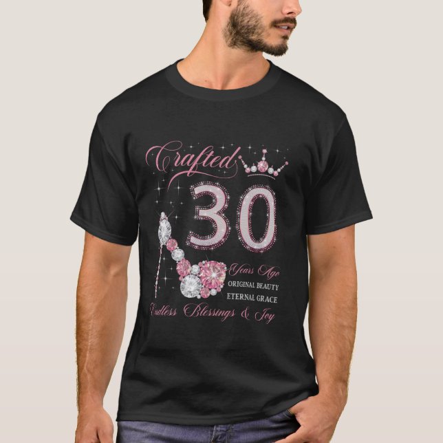 Craftade för 30 år sedan 30års födelsedag 30 år ga t shirt (Framsida)