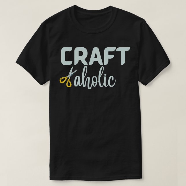 CraftahoCraft Art Funny Hobby Kärlek Cr T Shirt (Design framsida)