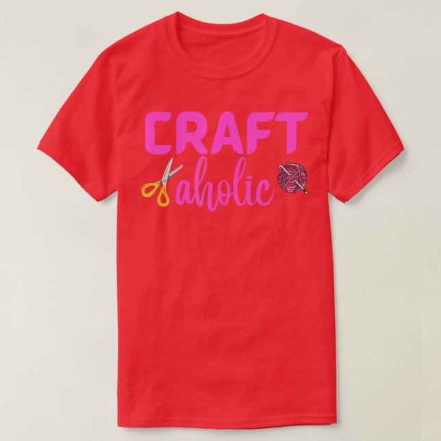 CraftahoCraft Art Funny Hobby Kärlek Cr T Shirt (Design framsida)