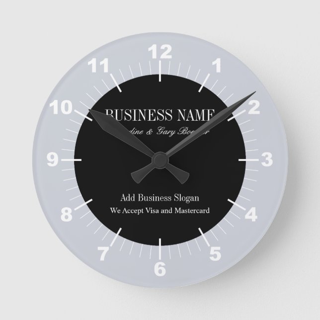 Crafter Business Artist Wall Clock Rund Klocka (Framsida)