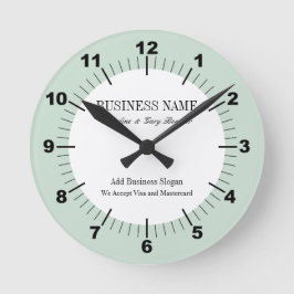 Crafter Business Artist Wall Clock Rund Klocka