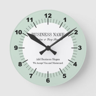 Crafter Business Artist Wall Clock Rund Klocka