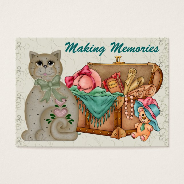 Crafter/Designer/Gift Card/Märkre - SRF Visitkort (Framsidan)