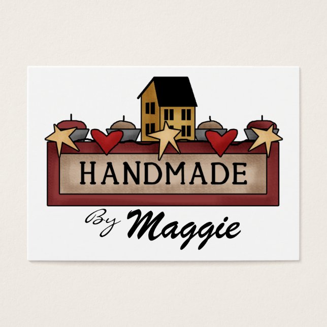 Crafter/Designer/Gift Card/Märkre - SRF Visitkort (Framsidan)