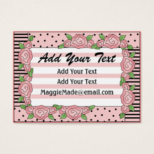 Crafter/Designer/Seamstress Card/Märkre - SRF Visitkort