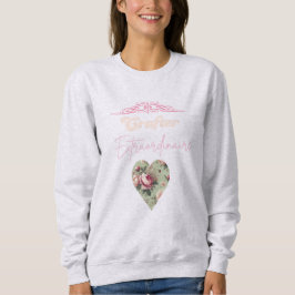 Crafter Extraordinaire Blush Heart Typografi T Shirt