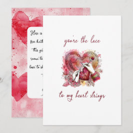Crafter Lovers Valentine Inbjudningar