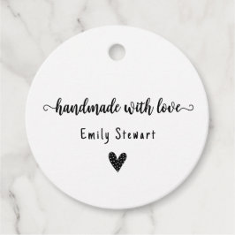 Crafter thank you Clothing label for handmade item Gåvor Etiketter