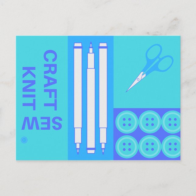 Crafters vycard vykort (Framsida)