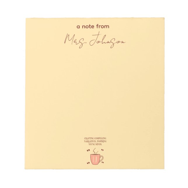 Crafting Compelling Narratives, Inspiring Minds Anteckningsblock (Framsida)