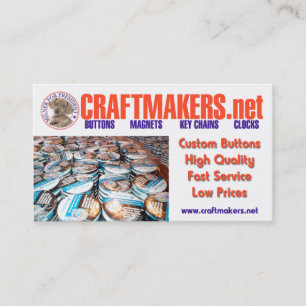 CRAFTMAKERS.net affärs-KORT Visitkort