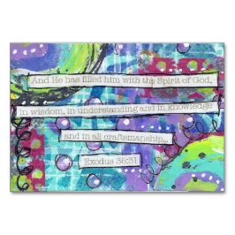 Craftmanship-Exodus 35:31 Bordsnummer