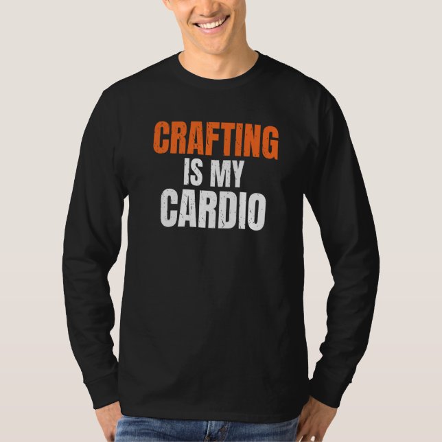 Crafts är min Handyman Woodwork. T Shirt (Framsida)
