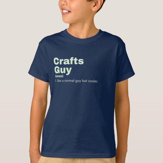 Crafts Guy - Crafts T Shirt (Framsida)