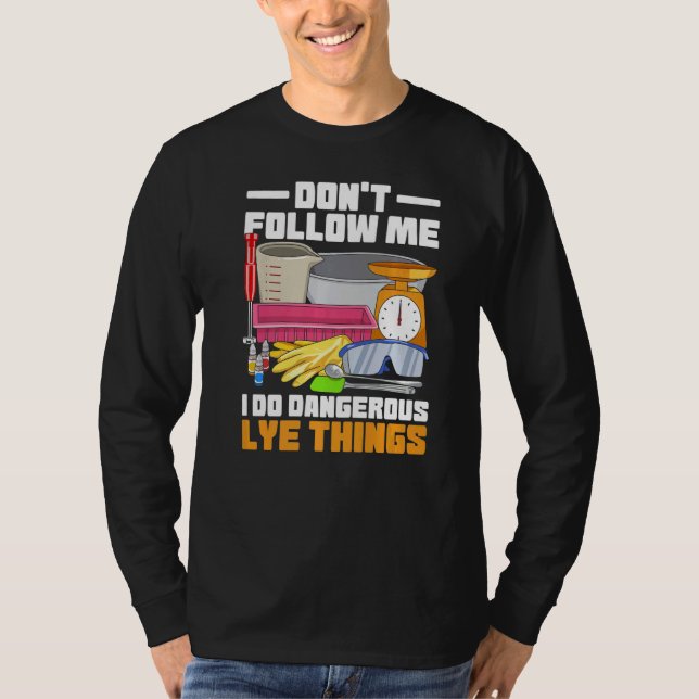 Crafts Soap Maker för en Soap Maker T Shirt (Framsida)