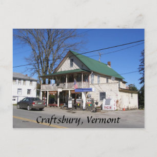 Craftsbury, Vermont Vykort