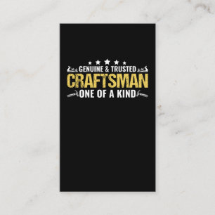 Craftsf Pappa Funny Handyman Visitkort