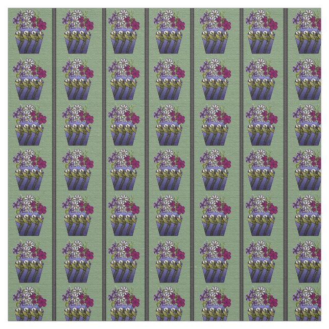 Craftsman Lily Vas 147 cm Bomullstwill  Tyg (Provkarta)