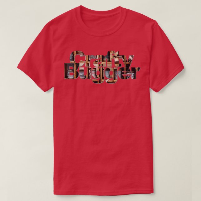 Crafty Bugger T Shirt (Design framsida)