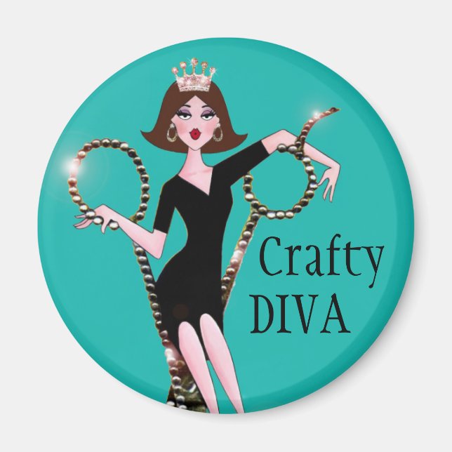 Crafty DIVA magnet (Framsidan)