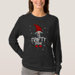 Crafty Gnome-familjen jul Pajama Crafty Gnome T Shirt<br><div class="desc">Crafty Gnome-familjen jul Pajama Crafty Gnome.</div>