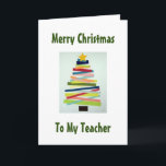 CRAFTY TRÄD FOR SPECIELL **TEACHER** I CHRISTMAS HELGKORT<br><div class="desc">DET HÄR TRÄD KOMMER ATT SÄTTA EN SMILE PÅ "DIN" LÄRARES ANSIKTE I DENNA KRISTMAS FÖR SÄKERHET! TACK FÖR ATT DU STOPPADE MED 1 AV MINA 8 LAGER OCH HAR EN FANTASTISK JULHELG!!!!!!</div>