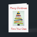 CRAFTY TRÄD FÖR SPECIELLA LÄRARE I CHRISTMAS HELGKORT<br><div class="desc">DET HÄR TRÄD KOMMER ATT SÄTTA EN SMILE PÅ "DIN" LÄRARES ANSIKTE I DENNA KRISTMAS FÖR SÄKERHET!</div>