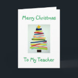 CRAFTY TRÄD FÖR SPECIELLA LÄRARE I CHRISTMAS HELGKORT<br><div class="desc">DET HÄR TRÄD KOMMER ATT SÄTTA EN SMILE PÅ "DIN" LÄRARES ANSIKTE I DENNA KRISTMAS FÖR SÄKERHET! OCH EN "TACK" ÄR ***ALLTID UPPSKATTAD *** FÖR SÄKER. TACK FÖR ATT DU STOPPADE MED ETT AV MINA 8 LAGER. GOD JUL TILL DIG!!1</div>
