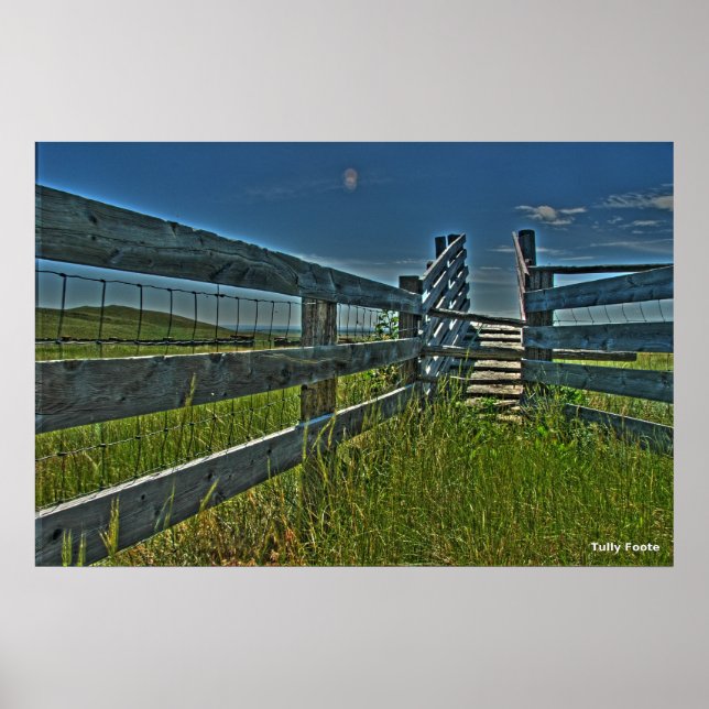 Crag Eyrie Cattle Shoot Poster (Framsidan)