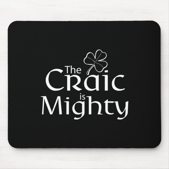 Craic är en risk för att den irländska St. Patrick Musmatta (Framsidan)