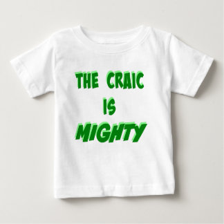 Craic är Mighty Grönt Irish Expression T Shirt