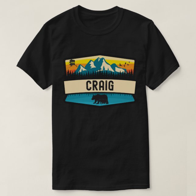 Craig, Alaska T Shirt (Design framsida)