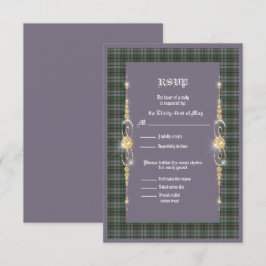 Craig Ancient Tartan Bröllop OSA Kort