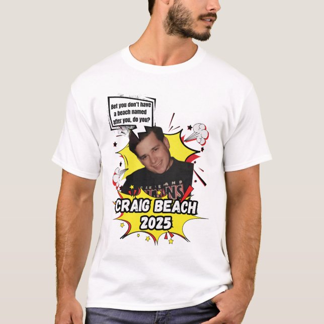 Craig Beach 2025 - Craig T Shirt (Framsida)