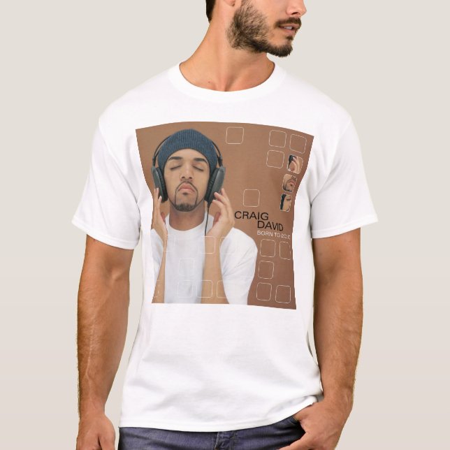 Craig David född att göra det T Shirt (Framsida)