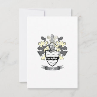 Craig Family Crest Jackar om Arm