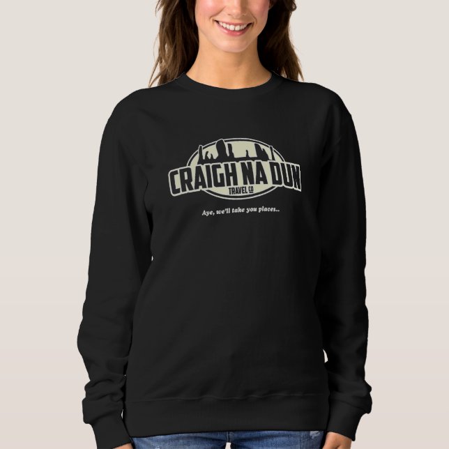 Craig Na Dun Travel Agency T Shirt (Framsida)