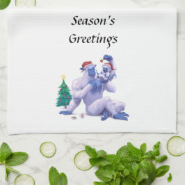 Craig och Ellie jul Kitchen Towel Kökshandduk