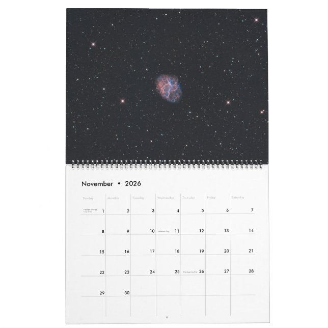 Craig Patterson Astrofotografi Kalender (Nov 2026)