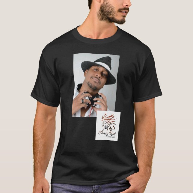 CRAIG ROSS Manar Basic Mörk T-Shirt (Framsida)