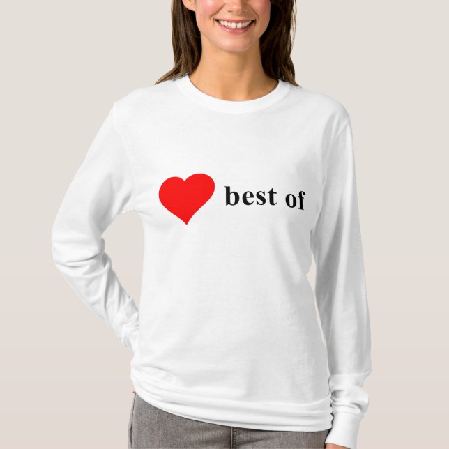 Craigslist "som är bäst av" T-tröja T-shirt (Framsida)