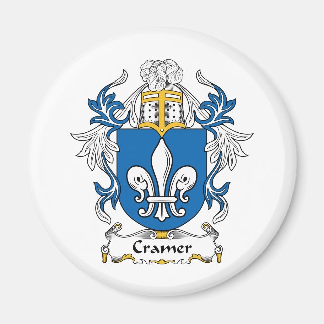Cramer Family Crest Magnet (Framsidan)