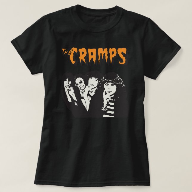 Cramps Band Essential T Shirt-gåva, för manar kvin Shirt (Design framsida)