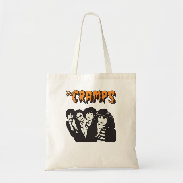 Cramps Band Essential T Shirt-gåva, för manar kvin Tygkasse (Framsidan)