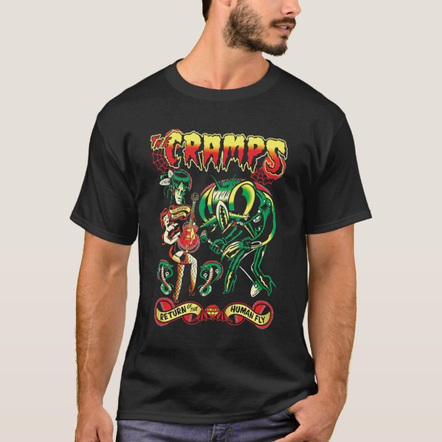 Cramps Punk Essential T-Shirt (Framsida)