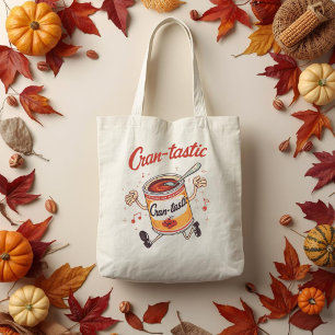 Cran-tastiskt - Rolig Thanksgiving Cranberry Puns Tygkasse
