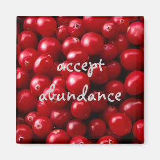 Cranbär accepterar Abundance magnet