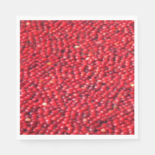 Cranbär Festive Red Pappersservett