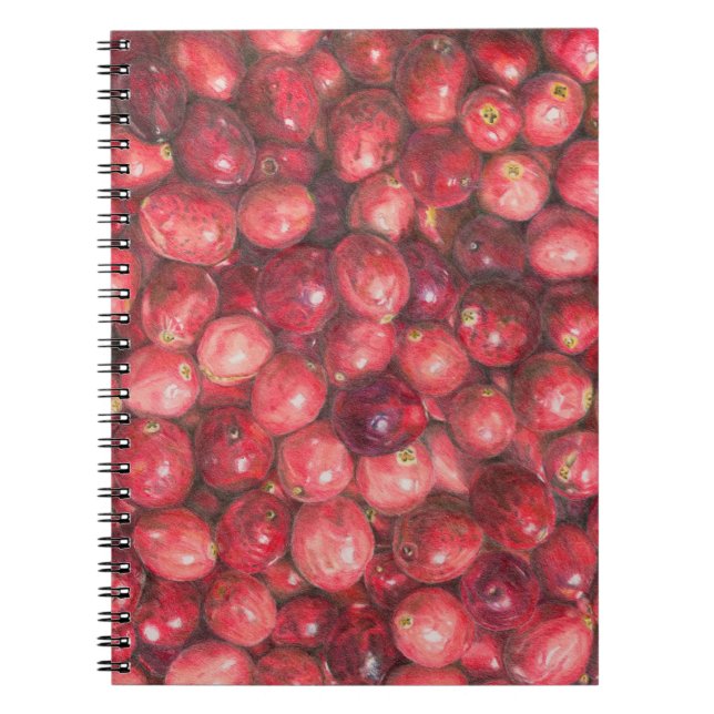 Cranberries Still Life Anteckningsbok (Framsidan)